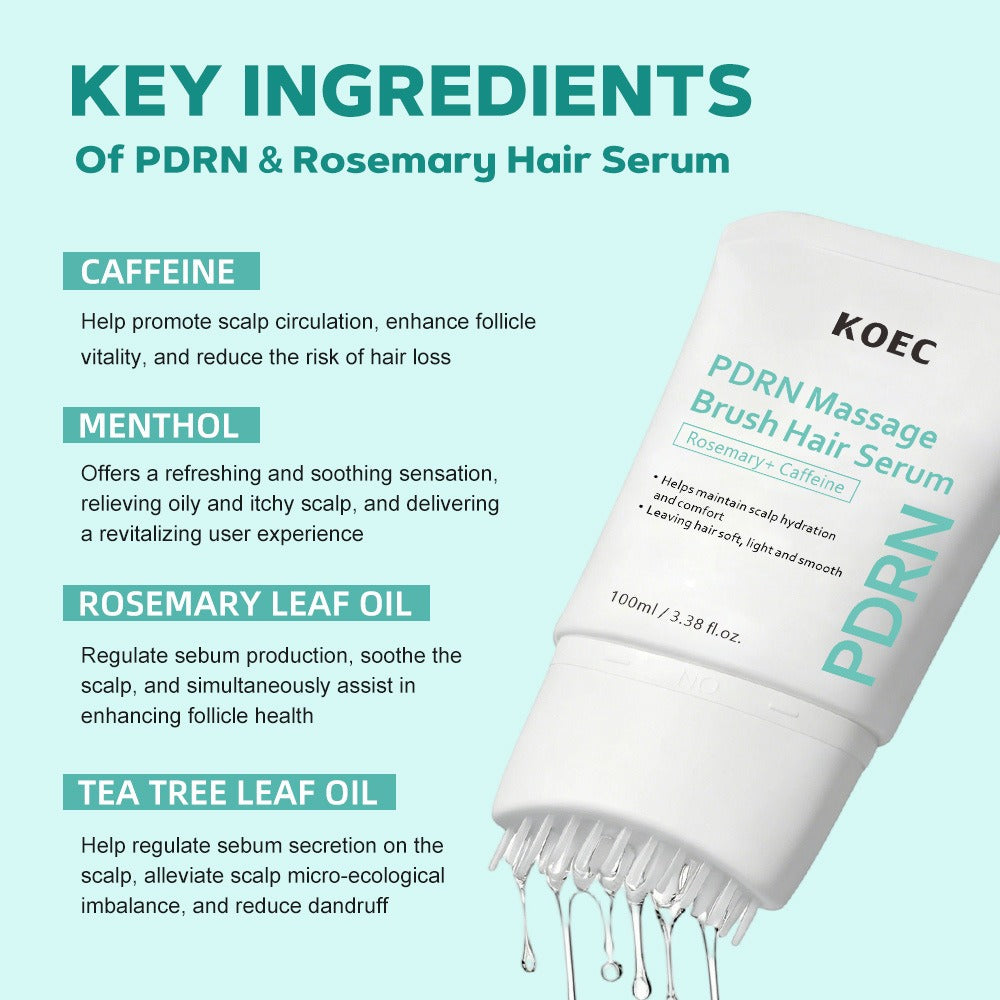 KOEC Rosemary PDRN Hair Nourishing Serum 100ml Hair Nourishing Serum Oasis Select