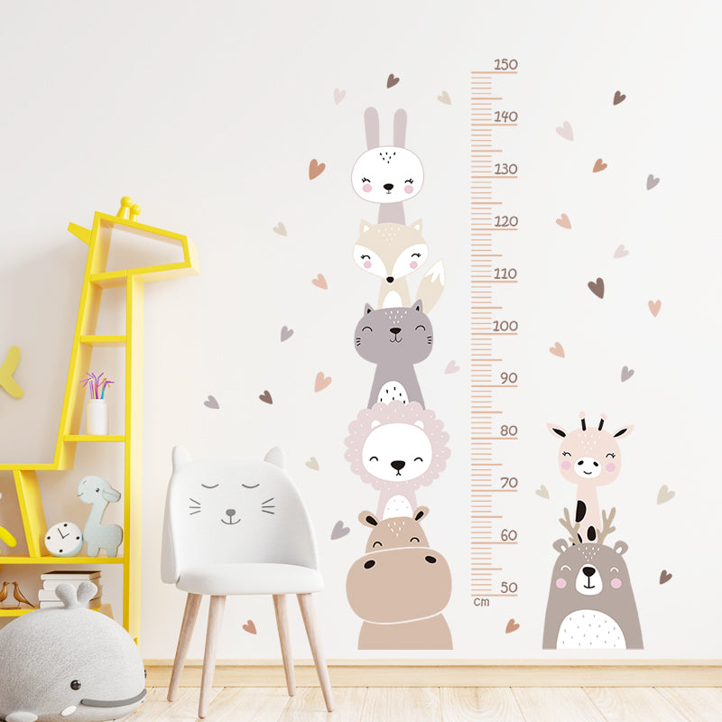 Bohemian Animal Wall Stickers & Kids' Growth Chart Decals Kids Wall Decal Oasis Select