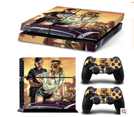 Custom PS4 Console Stickers | GTA Designs & Personalized Skins Console Skin Sticker Oasis Select 1