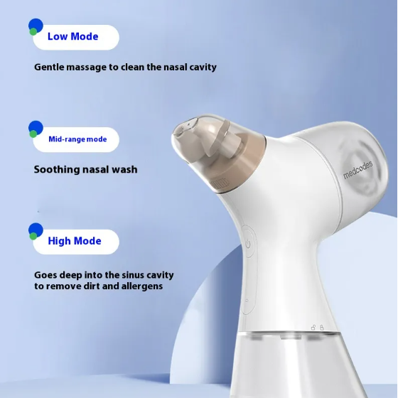 Pulse Electric Nasal Irrigator – Portable Nasal Wash Device Electric Nasal Irrigator Oasis Select