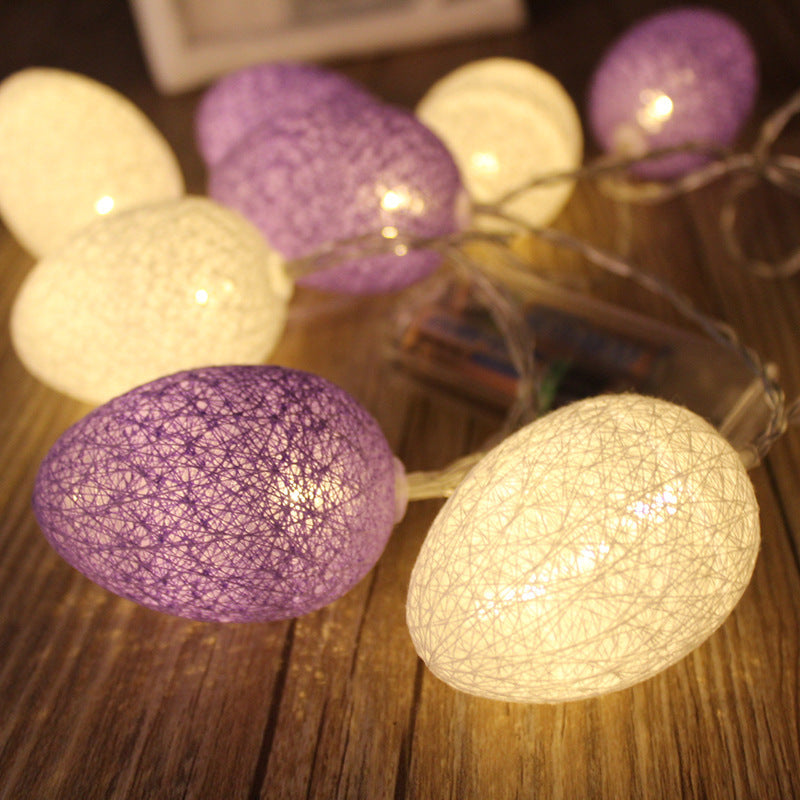 5m LED Cotton Egg String Lights – Party & Holiday Decor LED String Lights Oasis Select