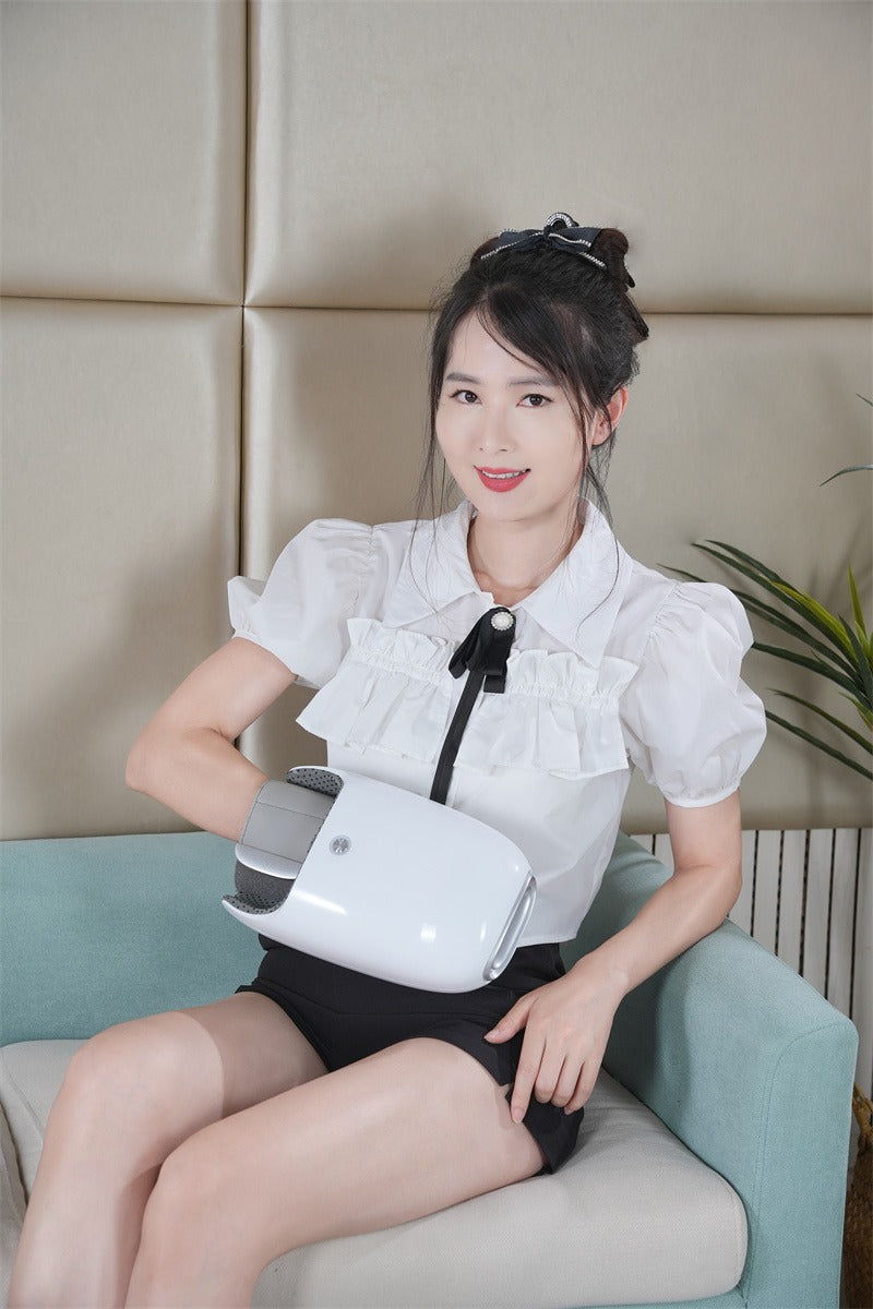 Minimalist USB Hand Massager | Ergonomic Home Wellness Electric Hand Massager Oasis Select