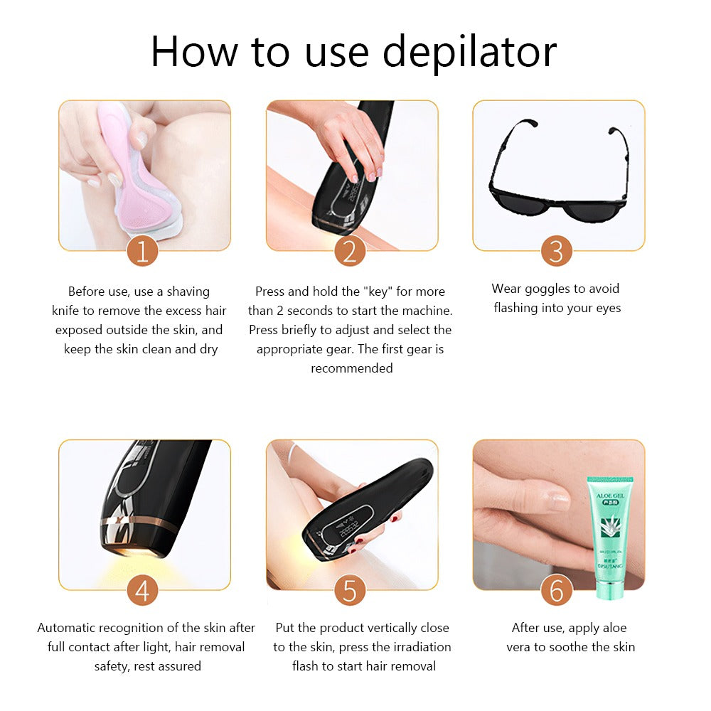 IPL Hair Removal & Skin Rejuvenation Device | Home Use IPL Hair Removal Device Oasis Select