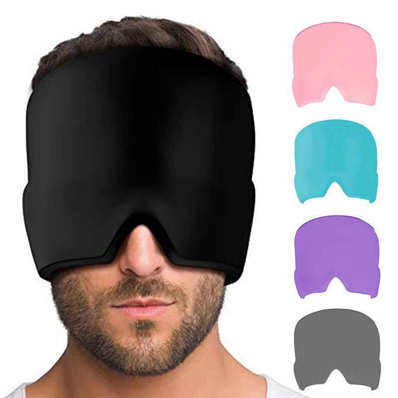Cooling Gel Eye & Head Mask – Reusable Cold Compress Cooling Gel Mask Oasis Select