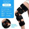 Adjustable Knee Brace – Lightweight External Support for Adults Knee Support Brace Oasis Select Gray Style 6 Lightweight For Adults Strapless Style