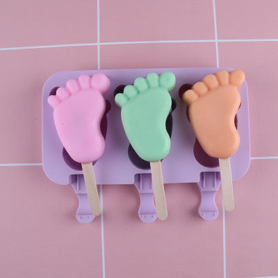 Cartoon Silicone Popsicle Molds with Lids | BPA Free Ice Cream Silicone Popsicle Mold Oasis Select