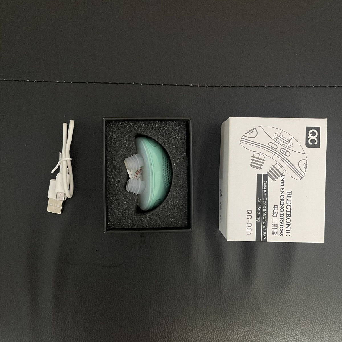 USB Nasal Breathing Appliance for Quieter, Restful Sleep Nasal Breathing Appliance Oasis Select First generation green hard bo First generation green hard bo