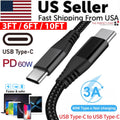 USB-C to USB-C Cable 60W Fast Charging | Nylon Braided USB-C Charging Cable Oasis Select 3FT - Braided Premium