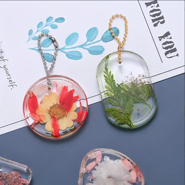 Silicone Epoxy Mold Set – Heart, Oval & Pendant Shapes Resin Craft Mold Oasis Select