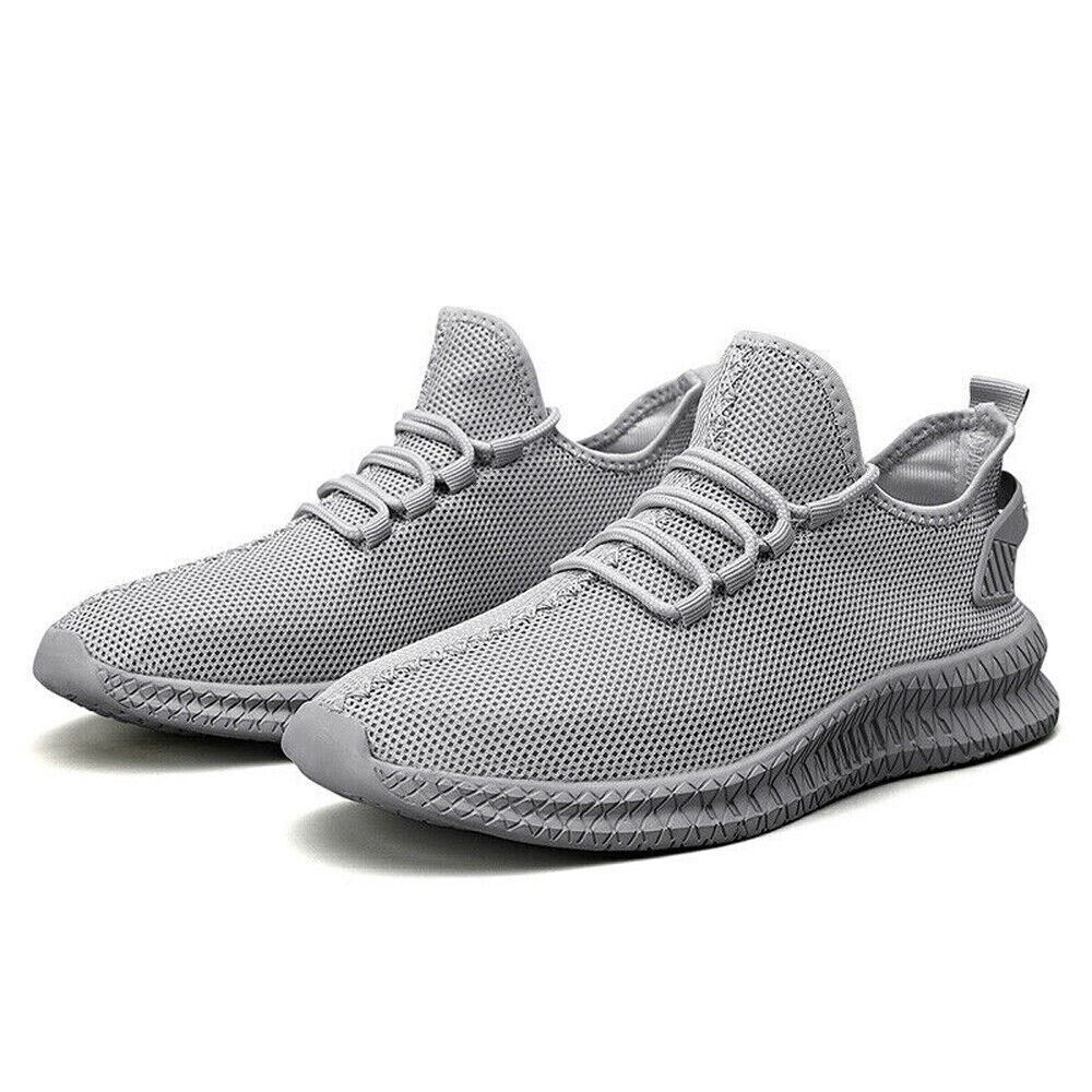 Men's Breathable Knit Mesh Running Sneakers | Athletic Shoes