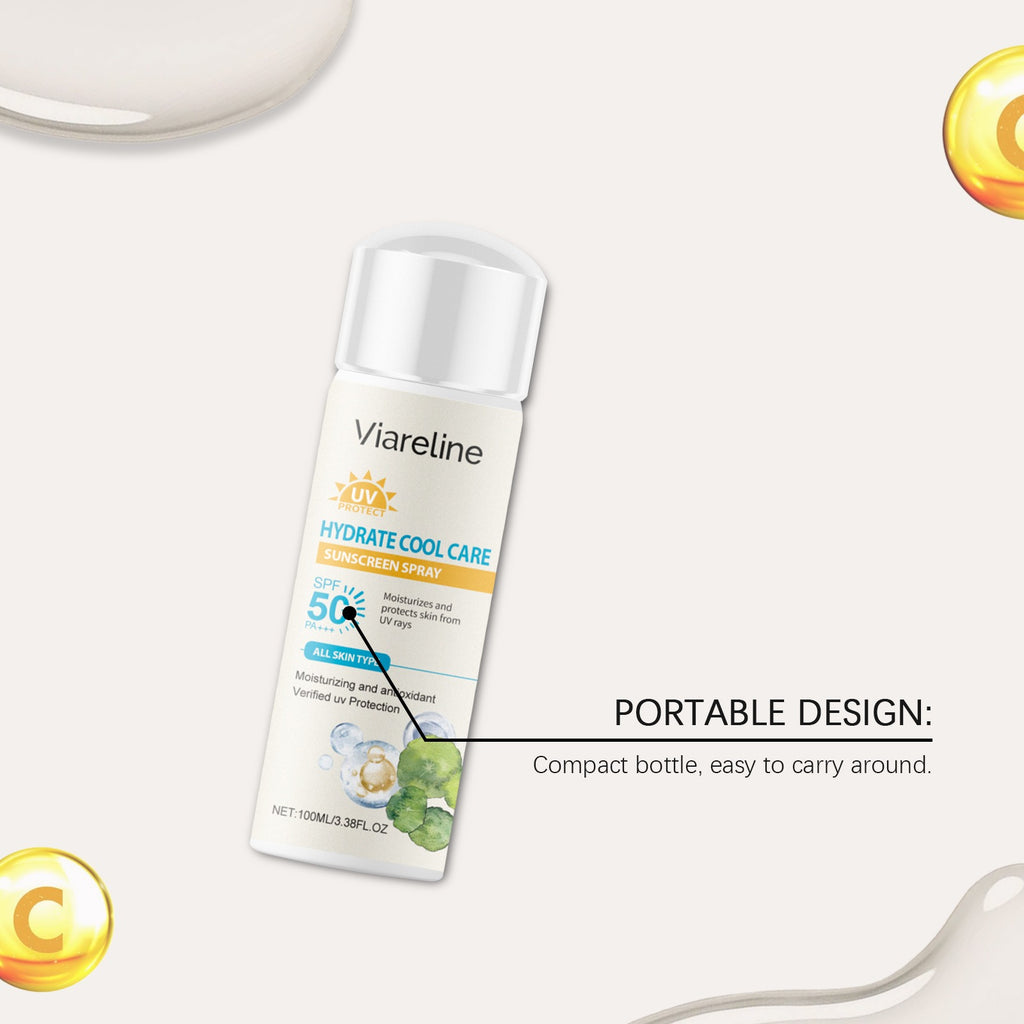 UV-Protective Moisturizing Face Spray – Hydrating Mist 100ml UV Hydrating Face Mist Oasis Select
