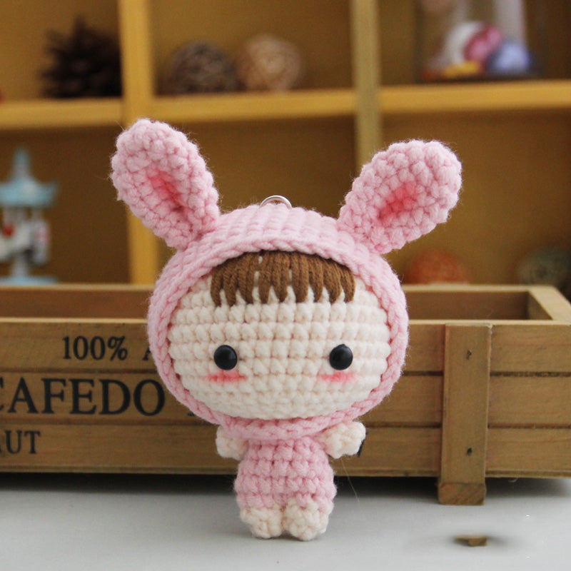Crochet Doll Keychain Kit with Video Tutorial | DIY Craft Crochet Craft Kit Oasis Select 10 Style