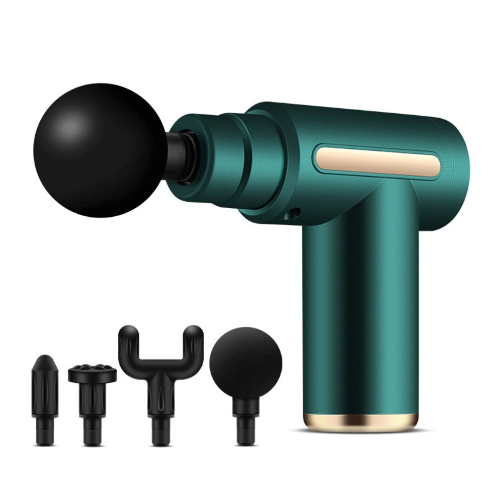 USB Mini Massage Gun with LED Display & 4 Heads Percussion Massage Gun Oasis Select