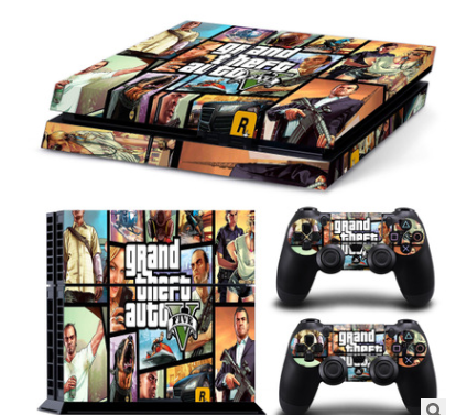 Custom PS4 Console Stickers | GTA Designs & Personalized Skins Console Skin Sticker Oasis Select 24