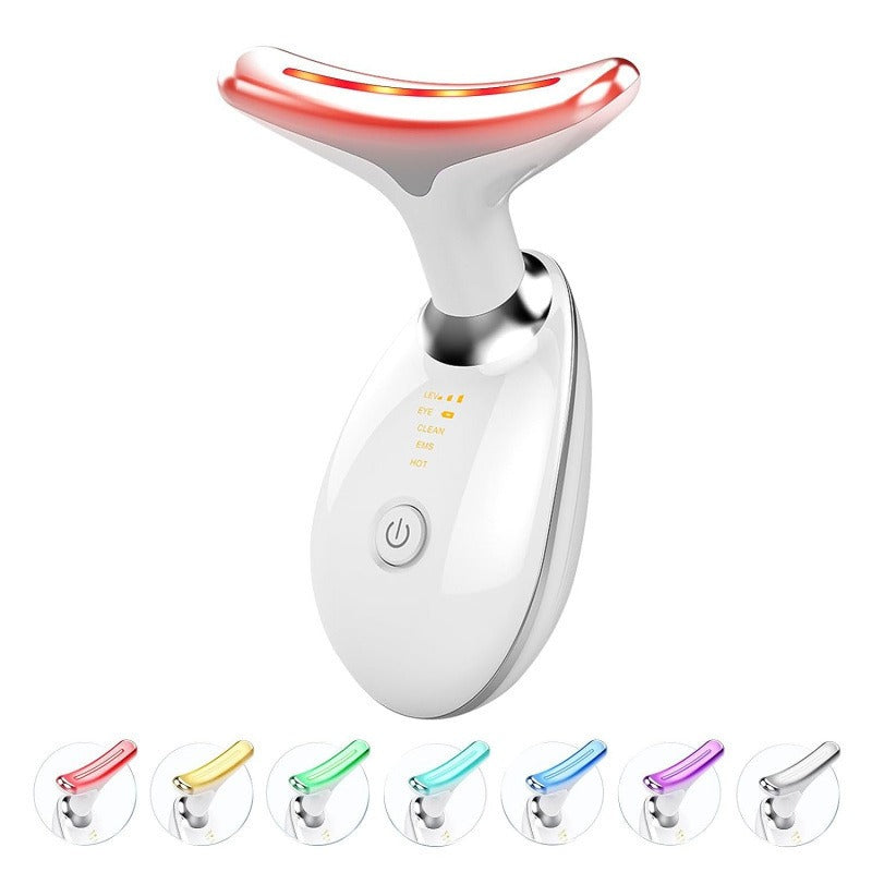 Face & Neck Lifting Beauty Device – Photon Firming Tool Facial Lifting Device Oasis Select White 7color box