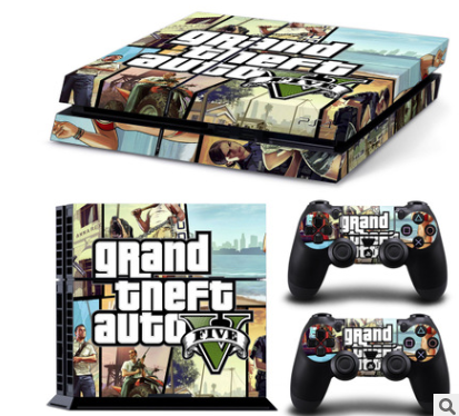 Custom PS4 Console Stickers | GTA Designs & Personalized Skins