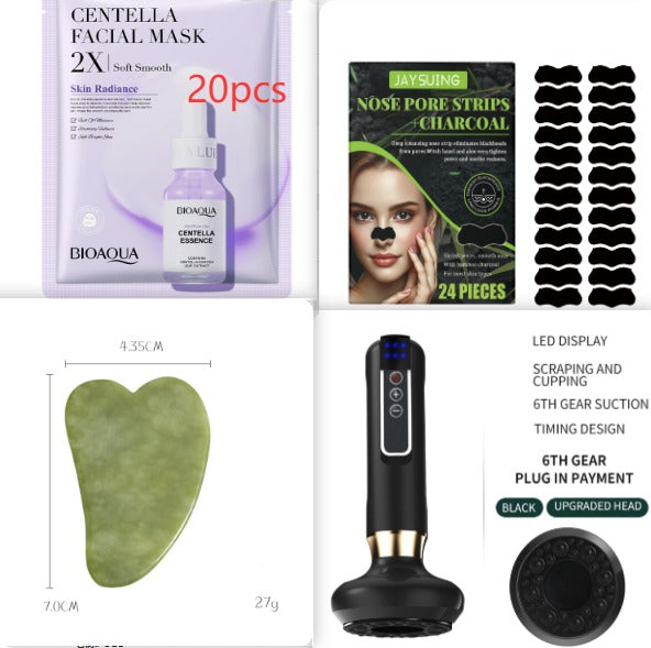 Electric Vacuum Cupping Massager with Infrared Heat & Gua Sha