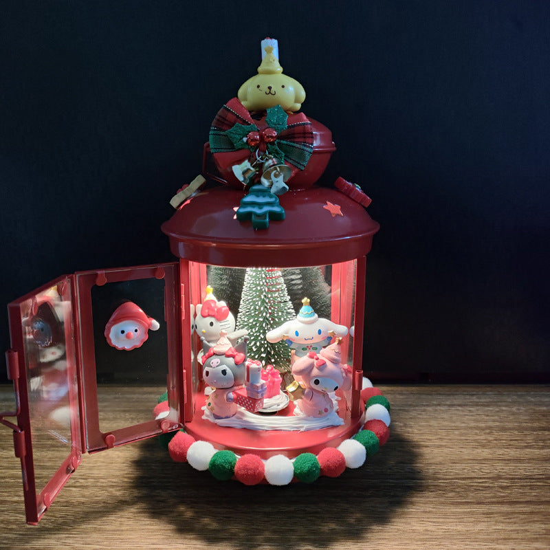 DIY Musical Candle Holder – Creative Gift with Melodies & Glow Musical Candle Holder Oasis Select Music red candlestick Sanrio material package package