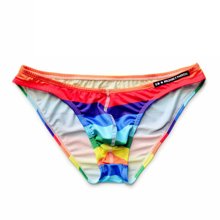 Rainbow Men's Cotton Underwear | Soft, Colorful & Breathable Men's Underwear Oasis Select Rainbow Color XL