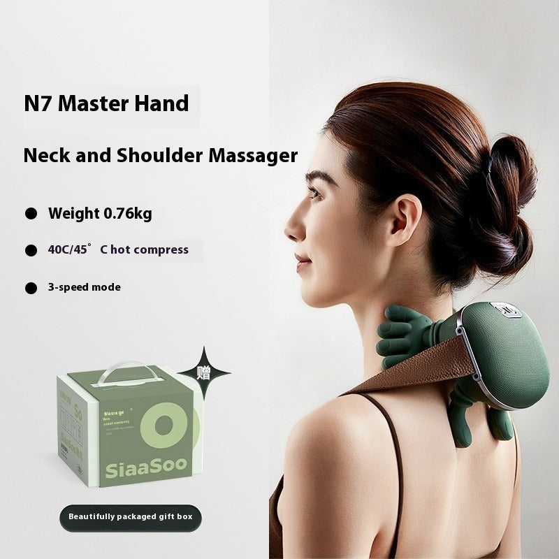 Electric Neck & Shoulder Massager – 4D Kneading & Warm Heat Electric Body Massager Oasis Select