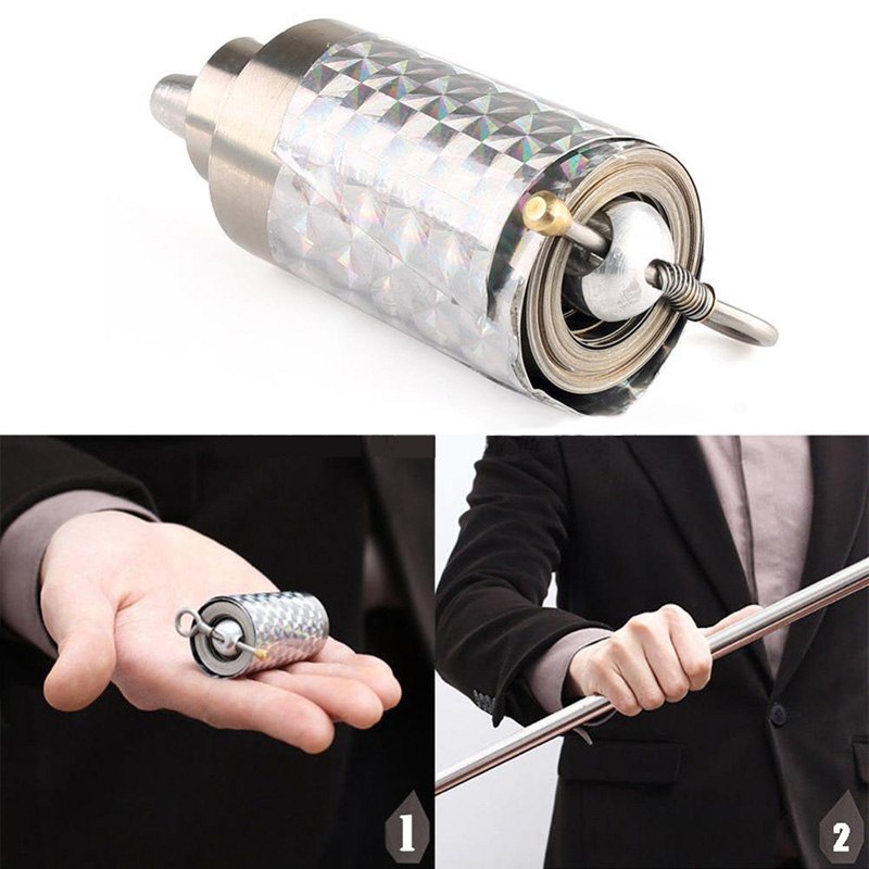 Retractable Magic Wand Golden Staff – Pro Magician Prop Magic Prop Wand Oasis Select