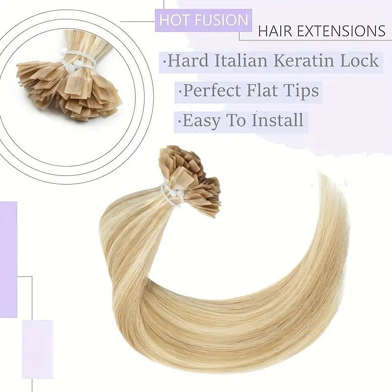 Human Hair Extensions – Natural Straight, All Colors & Lengths Human Hair Extensions Oasis Select