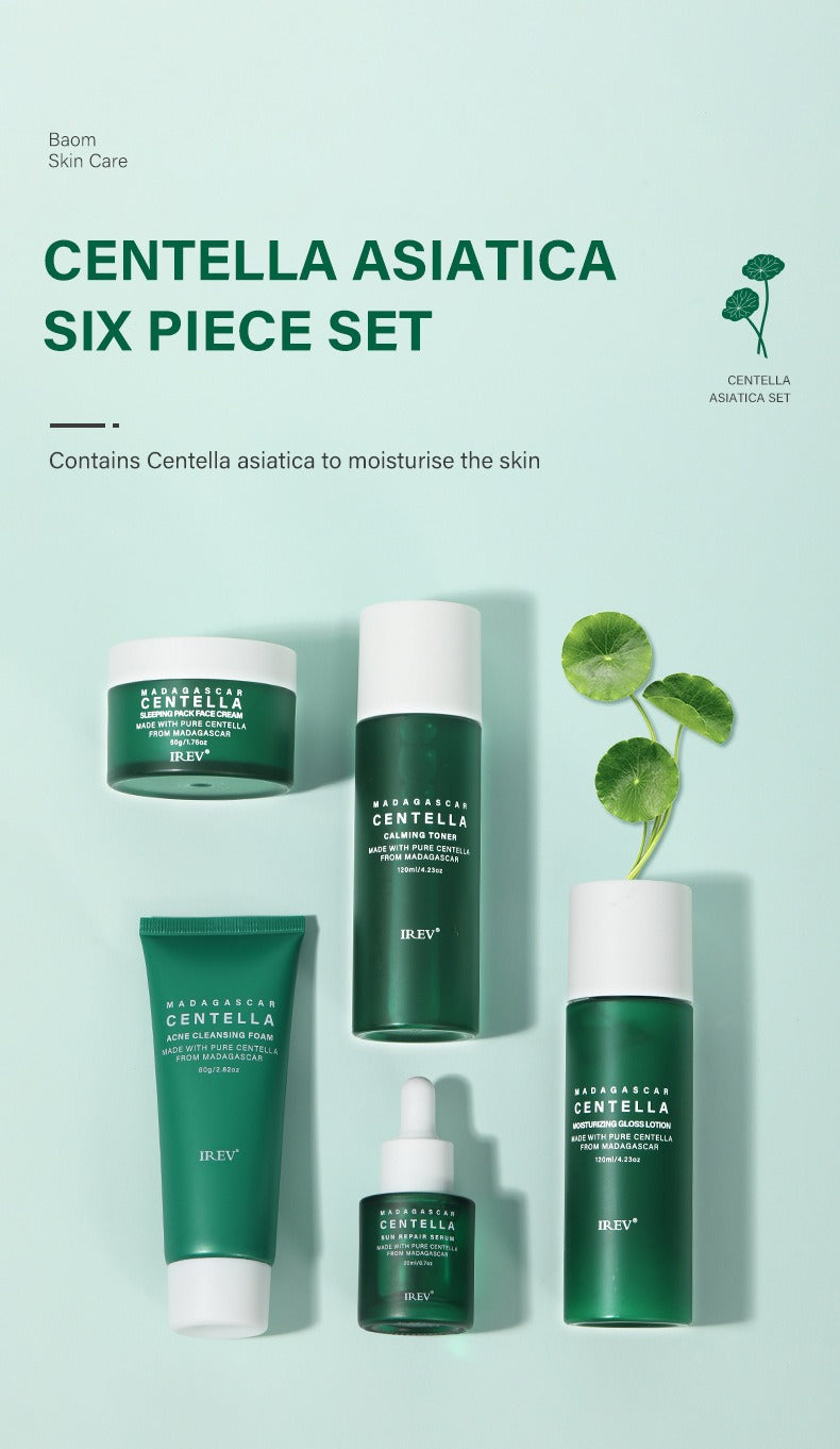 Snow Grass Facial Skincare Set – Toner, Serum, Cream & More Facial Skincare Set Oasis Select