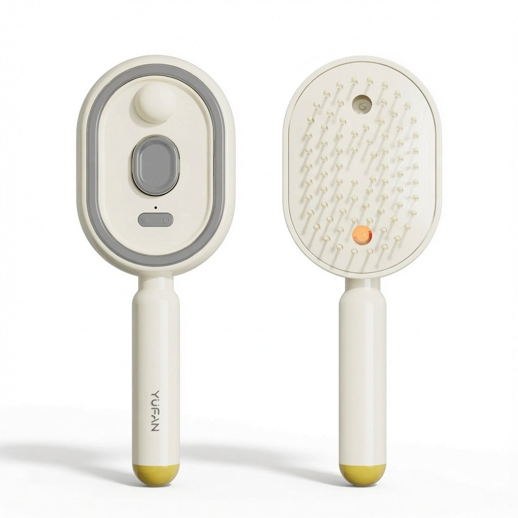 Electric Spray Airbag Massage Comb | USB-C Rechargeable Electric Hair Comb Oasis Select Beige Upgraded version