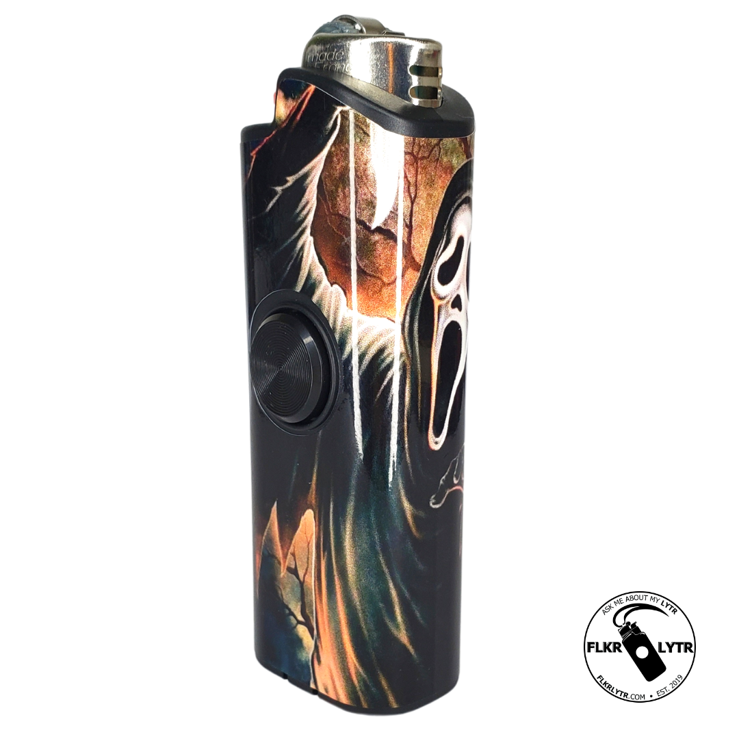 FLKR LYTR Ghostface Scream Limited Edition Fidget Lighter Case Fidget Lighter Case Oasis Select