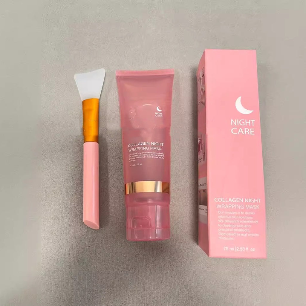 Collagen Night Wrapping Face Mask – Firming & Hydrating Collagen Night Mask Oasis Select