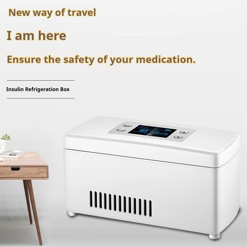 Portable Mini Medication Refrigeration Cabinet | 12V Cooler Mini Refrigeration Cabinet Oasis Select