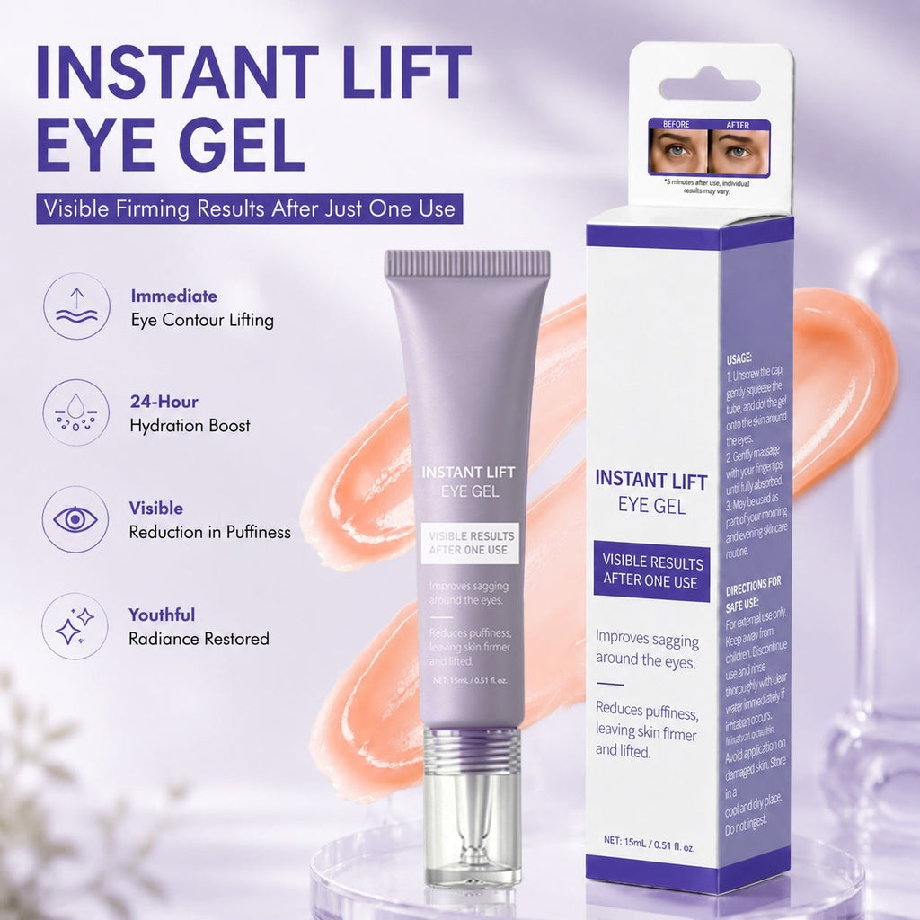 Instant Lifting Eye Cream Gel 15ml – Brighten & Firm Eye Cream Gel Oasis Select