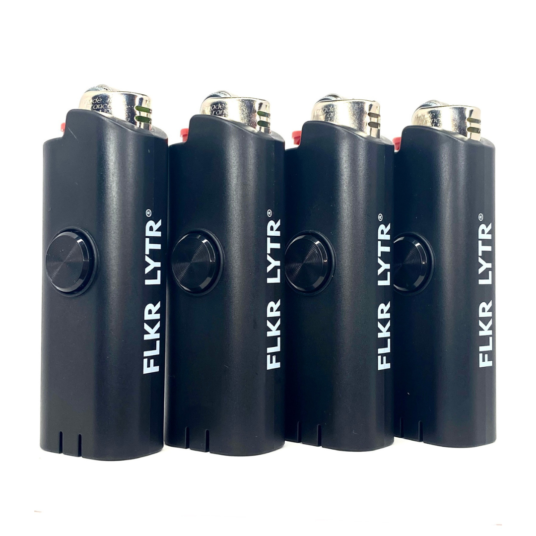 FLKR LYTR DRK NYTE Fidget Spinner Lighter Case Multi-Pack Fidget Lighter Case Oasis Select