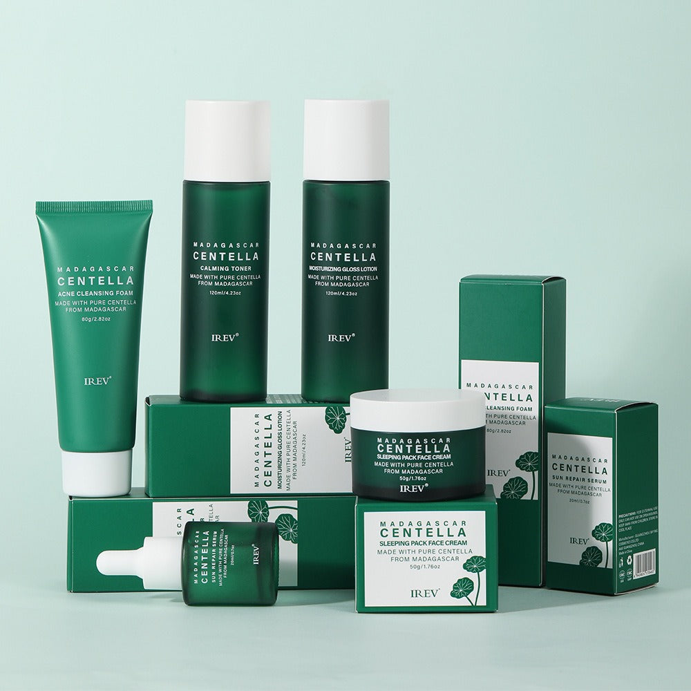 Snow Grass Facial Skincare Set – Toner, Serum, Cream & More Facial Skincare Set Oasis Select
