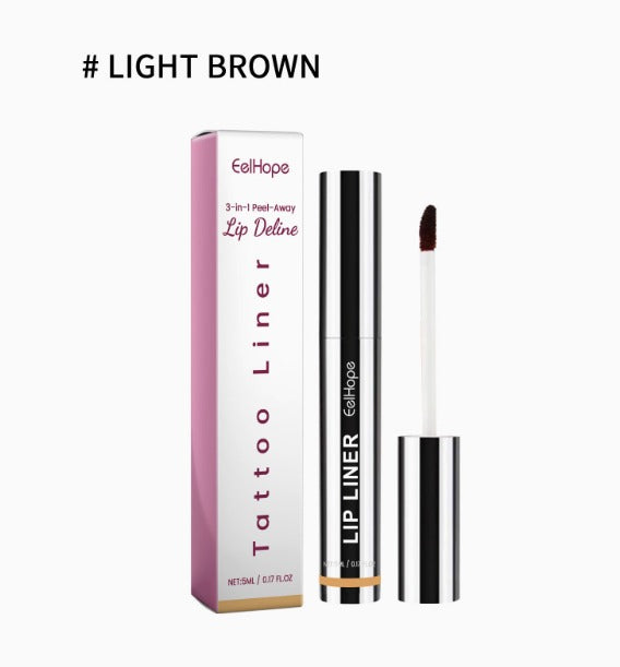 Peel Off Long Wear Lip Liner Stain – Matte & Waterproof Lip Liner Stain Oasis Select 01 Model C Standard
