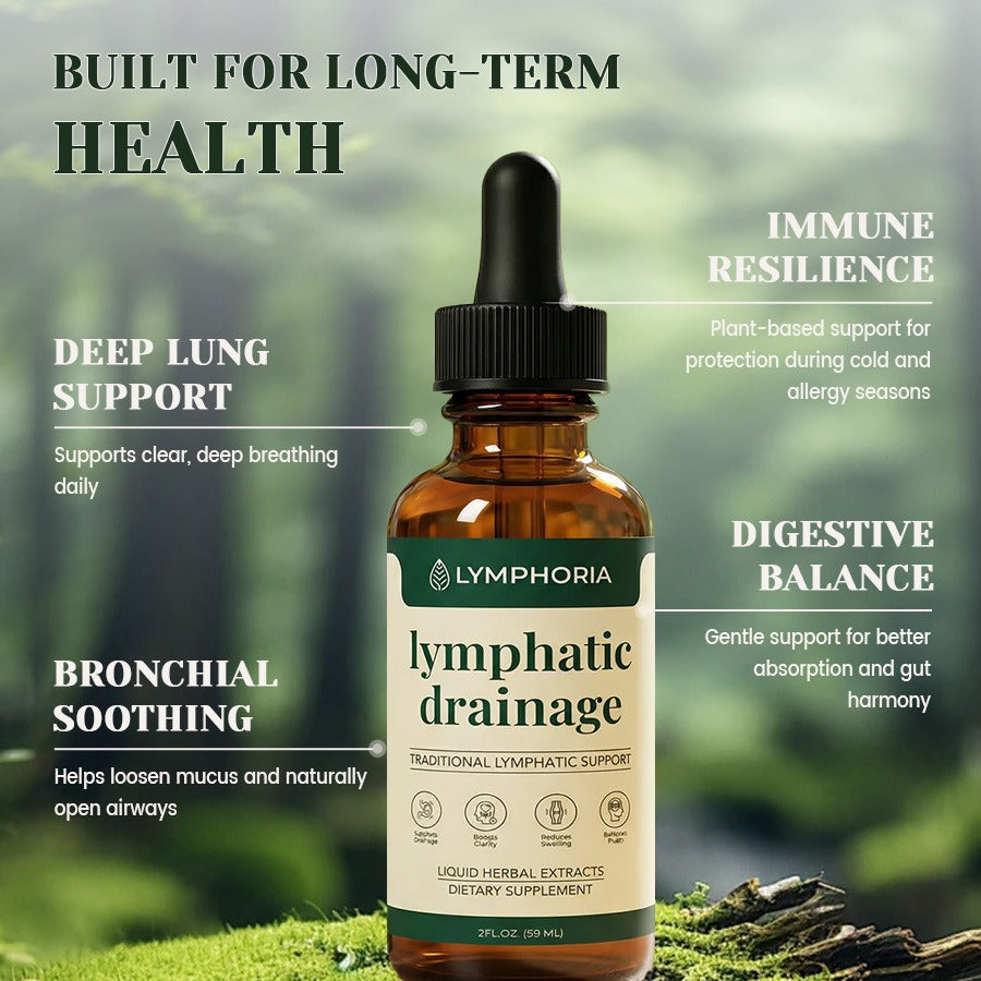 60ml Lymphatic Wellness Drops | Daily Liquid Supplement Liquid Supplement Oasis Select