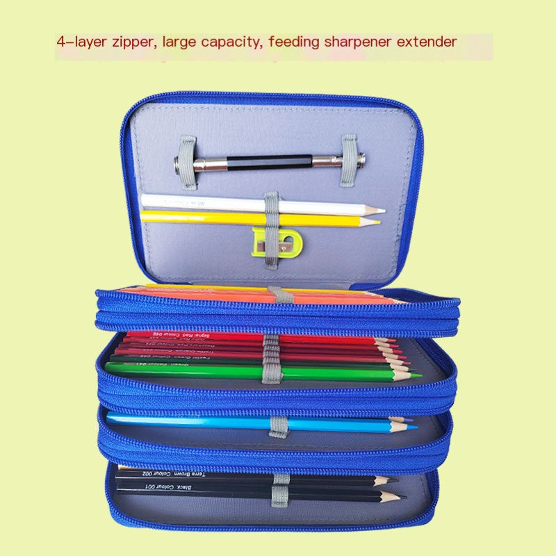 72-Color Premium Oil-Based Colored Pencil Set with Carry Case Colored Pencil Set Oasis Select