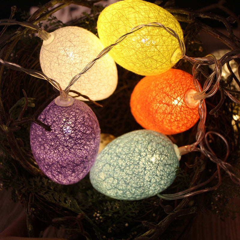 5m LED Cotton Egg String Lights – Party & Holiday Decor LED String Lights Oasis Select