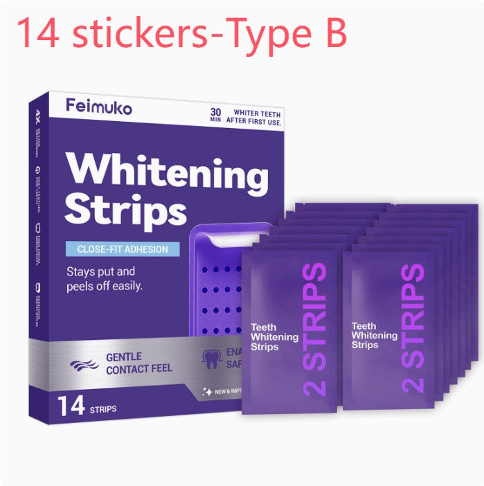 Purple Whitening Tooth Plaster Oasis Select Purple 14 stickers Type B-1 box