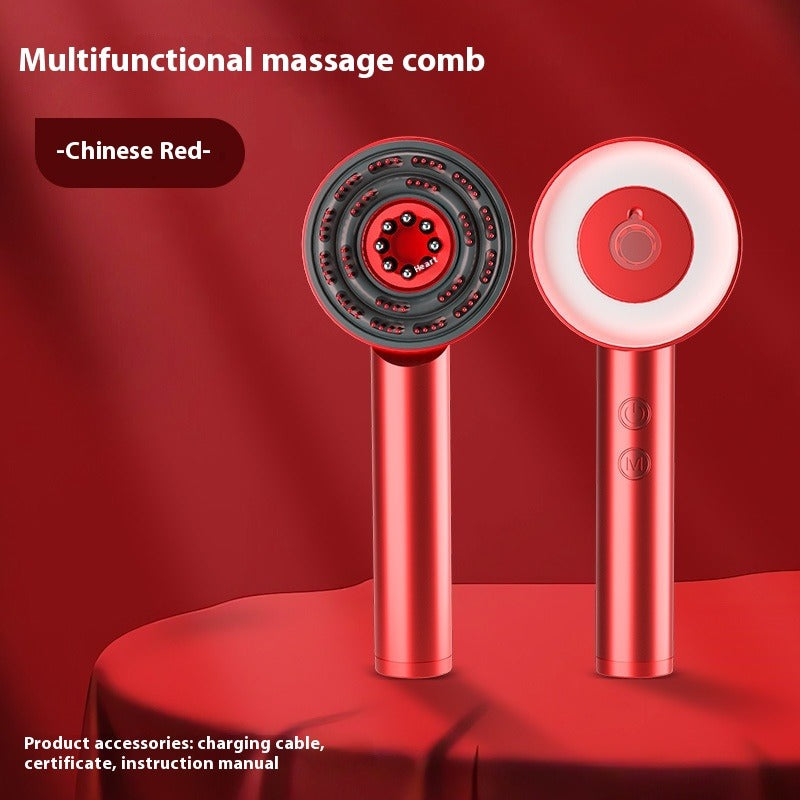 Red Light Scalp Massage Comb | Hair Growth Stimulator Hair Growth Comb Oasis Select Red 230mmx85mmx45mm