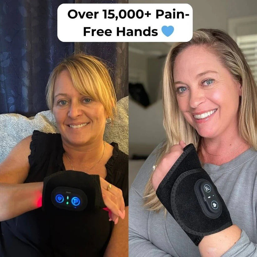 Smart Red Light Therapy Hand & Wrist Strap | USB Rechargeable Light Therapy Wearable Oasis Select