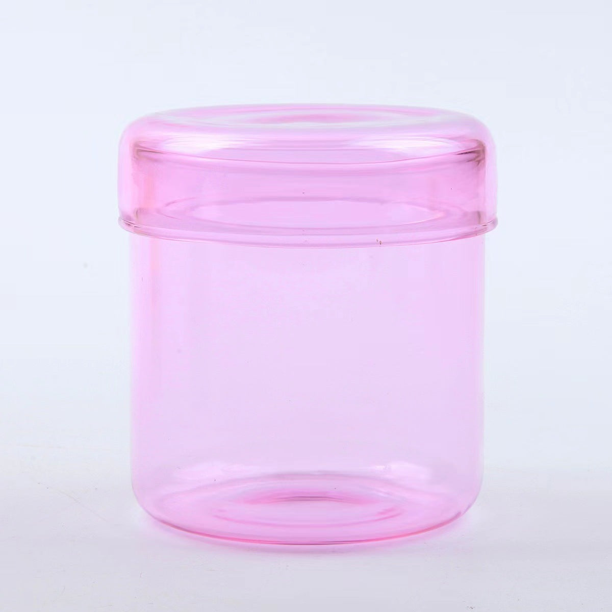 Colored Glass Storage Jar with Lid – Tea & Home Decor Glass Storage Jar Oasis Select