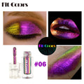 Aurora Multi Chrome Liquid Eyeshadow Pigments – 6 Shades Liquid Eyeshadow Pigment Oasis Select Purple