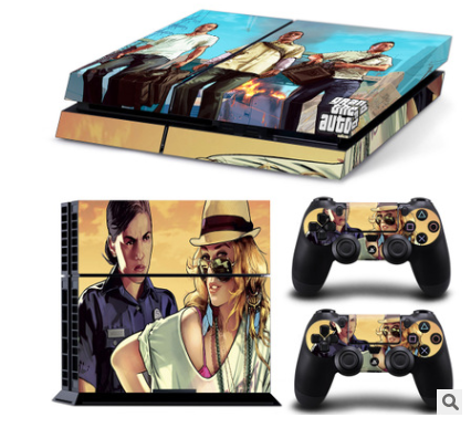 Custom PS4 Console Stickers | GTA Designs & Personalized Skins Console Skin Sticker Oasis Select 15