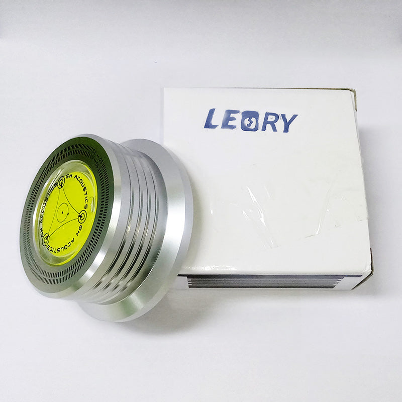 LP Record Stabilizer with Level & Speed Gauge | Turntable Turntable Stabilizer Oasis Select