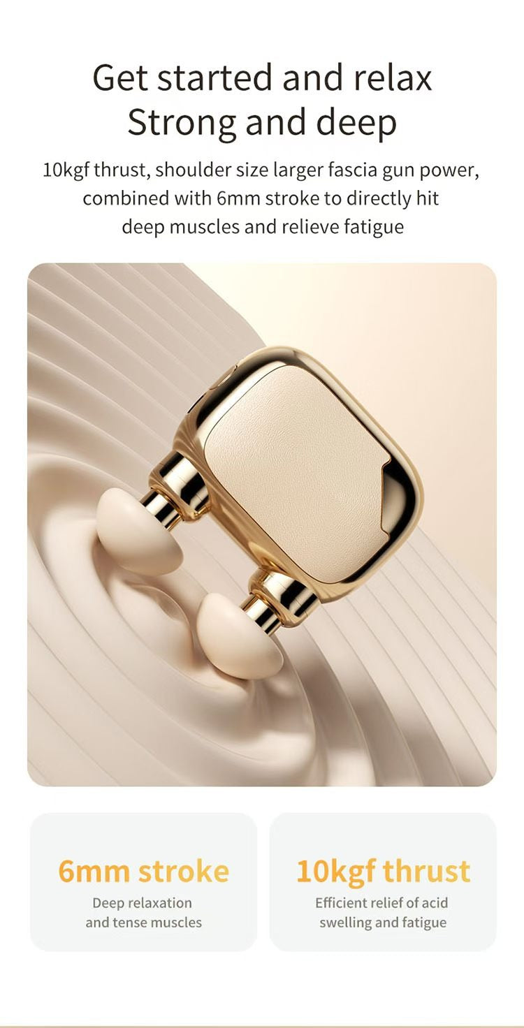 Mini Muscle Massage Gun – Portable Percussion Body Massager Percussion Massage Gun Oasis Select