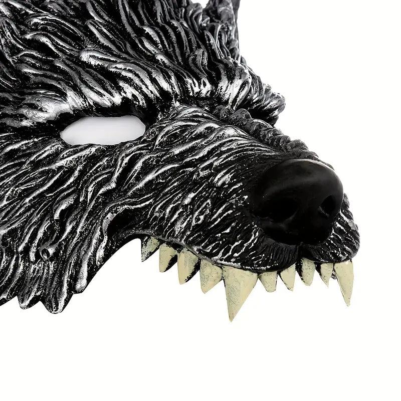 Wolf Halloween Mask – Realistic PU Foam Costume Accessory Halloween Costume Mask Oasis Select
