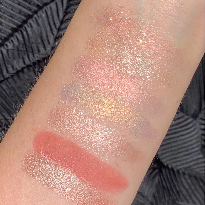 DIKALU Sunset Glow 9-Color Eyeshadow Palette | Matte & Shimmer Eyeshadow Palette Oasis Select