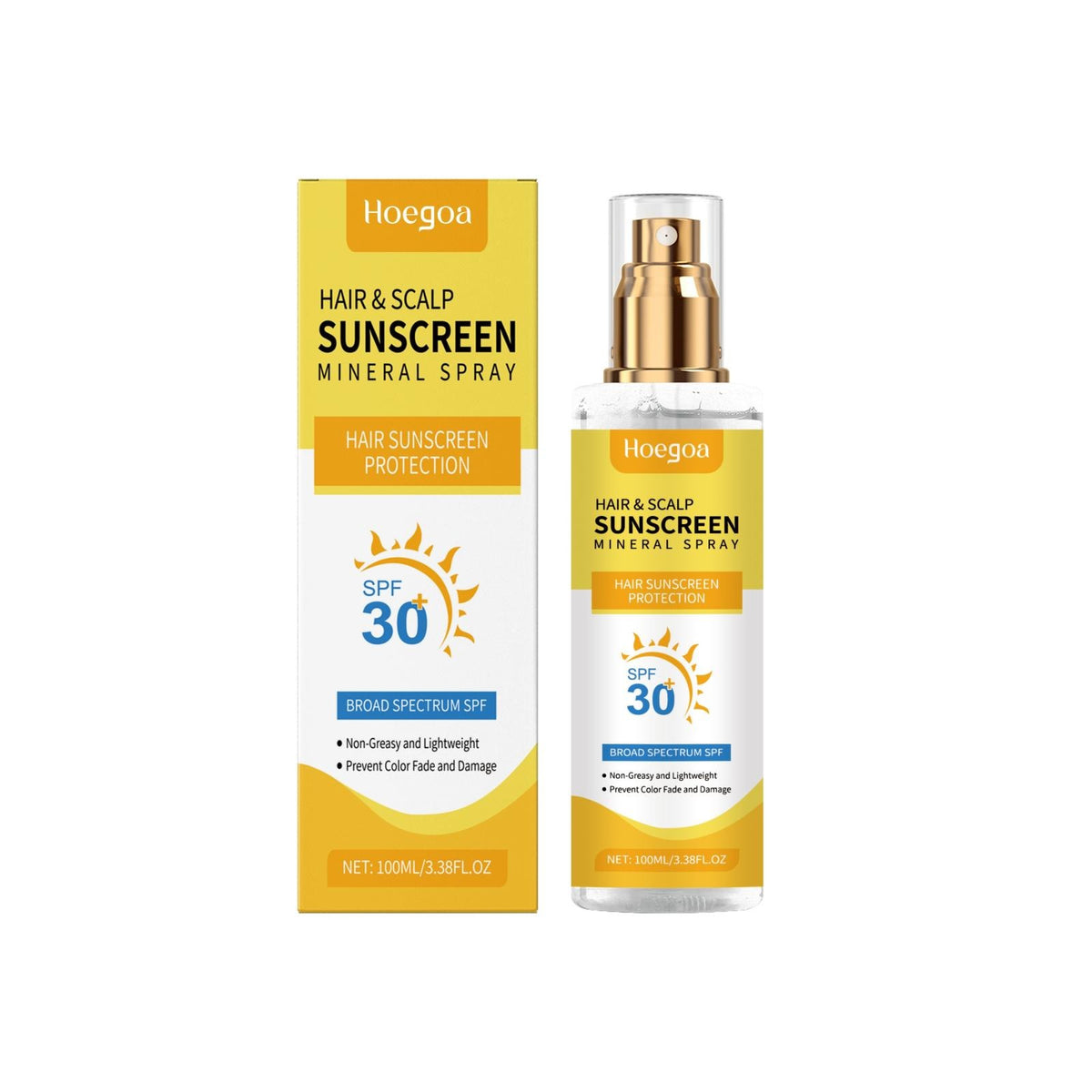 Scalp Sunscreen Spray 100ml – Lightweight UV Protection Scalp Sunscreen Spray Oasis Select