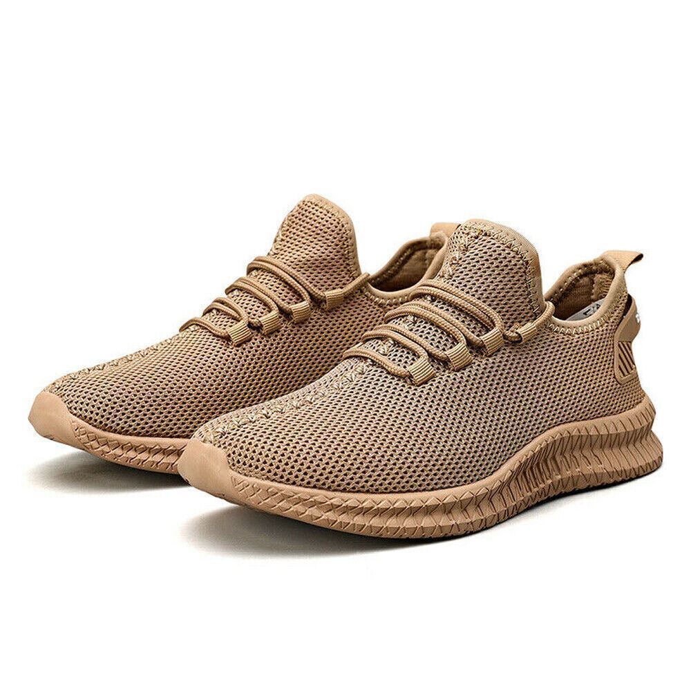 Men's Breathable Knit Mesh Running Sneakers | Athletic Shoes Athletic Running Sneakers Oasis Select